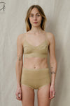 BASERANGE SOFT soft series collection bamboo fiber bamboo cotton bra underwear without steel ring France BAS-BRSO-BL-000-COCHLEA 24 new upgrade BRSO1